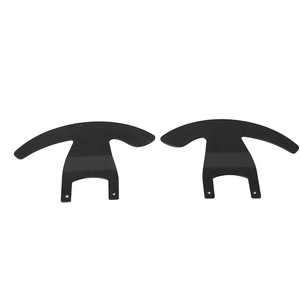 Palanca de cambios G25 G27 de metal negro de 15,1 cm para volante de 13-14 pulgadas con superficie plana o cóncava - Product Image 4