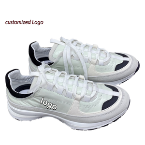 Top Grade design di lusso Premium da donna in pelle scamosciata metallizzata scarpe da ginnastica da corsa - Product Image 1