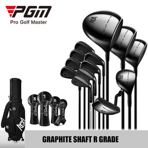 Ensemble Complet <span class=keywords><strong>de</strong></span> Clubs <span class=keywords><strong>de</strong></span> <span class=keywords><strong>Golf</strong></span> PGM MTG062 pour Hommes Droitiers, 13 Clubs avec Wedge, Ensemble Noir - Product Image 4