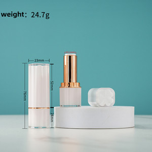 4ml sang trọng Lip Balm/<span class=keywords><strong>Lipgloss</strong></span> nắp vặn hộp nhựa (Bạc kết thúc) - Product Image 4