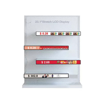 Écran haute luminosité 88 pouces 700cd/m2 3840x1080 Écran d'affichage d'étagère de magasin Panneau LCD à barre tendue