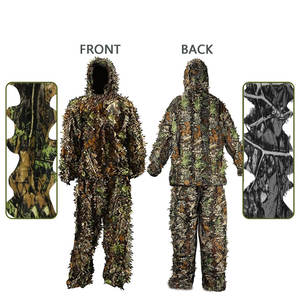 Traje de Caza Táctico Ghillie Profesional para Invierno para Hombre con Diseño de Logotipo Personalizado, 100% Poliéster, Ropa para Exteriores - Product Image 5