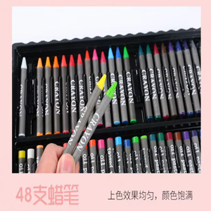 Lots en gros de kits d'art pour enfants, 168 pièces, fournitures de dessin et de peinture pour artistes - Product Image 4