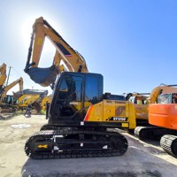 Harga Pabrik Langsung Excavator Crawler 12.5 Ton T4F SY125C dengan Bucket 0.54m³
