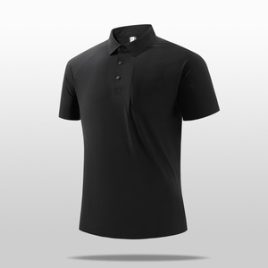 Chemises Polo de Sport en Tissu Maille de Soie Glacée, Polyamide, Polyester et Spandex de Haute Qualité pour le Golf - Product Image 1
