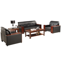 SF-11 escritorio mobilier de bureau canapé de réception moderne commercial canapé de bureau canapé de bureau en cuir ensemble de meubles