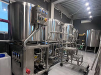 Système de brassage de bière artisanal METO Best Craft 50/100L avec moteur, pompe à pression et chauffage électrique