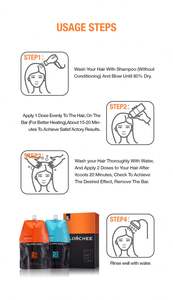 Profesyonel doğal <span class=keywords><strong>Elastin</strong></span> perma bakım kremi organik dalga saç perma losyonu dalga saç kıvırmak perma - Product Image 4