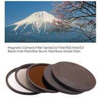 Filtre d'appareil photo personnalisé OEM Len Photographie UV ND GND Polarisé CPL Diffusion de brouillard VND2-5 Filtre d'objectif d'appareil photo à effets spéciaux