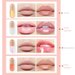 Plumper de <span class=keywords><strong>labios</strong></span> orgánico con logotipo personalizado, aumento de elasticidad de <span class=keywords><strong>labios</strong></span>, brillo de <span class=keywords><strong>labios</strong></span> transparente - Product Image 2