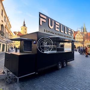 Camion de restauration extérieur 2025 entièrement équipé : Hamburger, Pizza, Glaces, Café – Food Truck mobile pour l'extérieur - Product Image 1