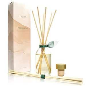 Minyak Esensial Aromaterapi Rumah, Tahan Lama Kantor Udara Ruang Pewangi Segar Botol Kaca Penyebar Buluh - Product Image 6