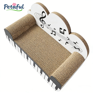 Toptan Büyük Lüks Modern Çok Fonksiyonlu Çevre Dostu Dayanıklı Kaymaz Karton Kedi Tırmalama Yatağı Kanepe Karton Ambalaj - Product Image 3