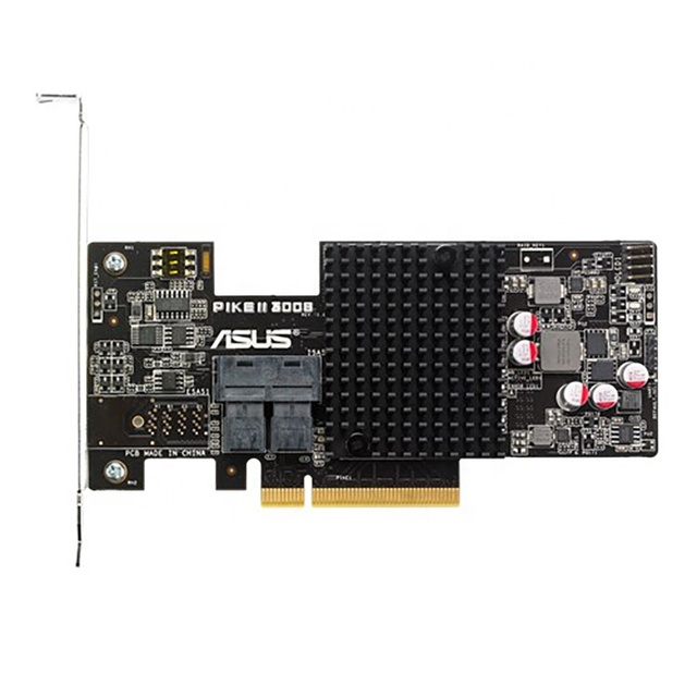 New SAS RAID Card for Asus PIKE II 3008-8I 8-Port SAS 12Gb/s PCIe 3.0 X8 RAID Controller in Stock 3-Year Warranty