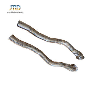 Tuberías de Escape de Acero Inoxidable Pulido de Alto Flujo para Ferrari F12/812, Personalizadas Profesionalmente - Product Image 4