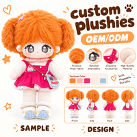 Jouets en peluche personnalisés OEM ODM, fabricant d'animaux en peluche doux avec faible MOQ