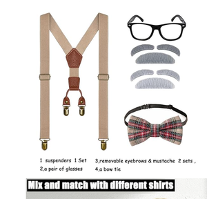 Halloween-Party Anime Cosplay Buchwoche Kinderkostüm Alter Mann Opa Kostüm für Jungen 100. Schultag Kinderkostüm - Product Image 1