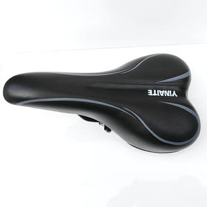 YINARTE Sillín de bicicleta negro y gris, cómodo asiento para bicicleta de montaña, unisex, para adultos, para todas las estaciones - Product Image 3