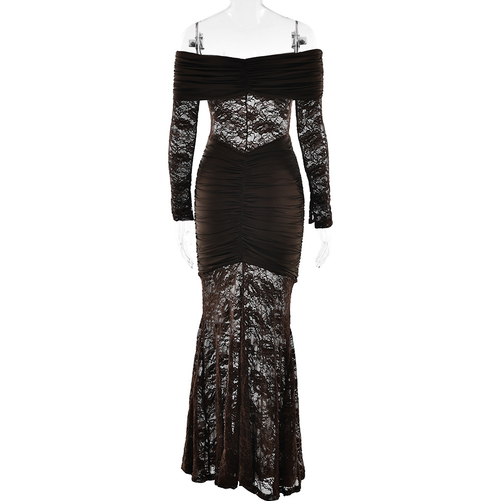 M24DS146 - Sexy Summer Dress by ZHUIYUE - Collarless, Sleeveless