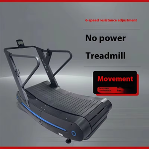 Caminadora Curva Comercial Autoalimentada, Sin Motor, Silenciosa, con LED, Equipo de Gimnasio, Venta al Por Mayor Personalizada - Product Image 2