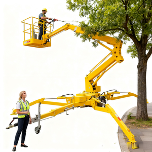 Élévateur Portable Télescopique 12m-24m Remorque Aérienne Remorquage Remorquable Derrière Petit Ascenseur Homme Boom - Product Image 6