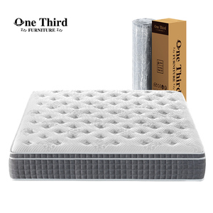 Matelas 4*6 en mousse Euro Memorial avec ressorts ensachés, matelas double à <span class=keywords><strong>vendre</strong></span> - Product Image 1