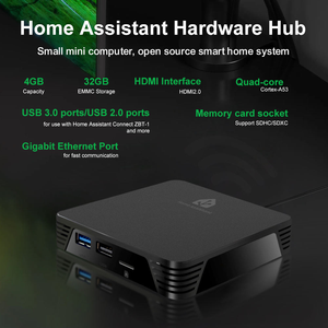 Mini PC LangYeao <span class=keywords><strong>Home</strong></span> Assistant <span class=keywords><strong>Hub</strong></span>, 4GB RAM 32GB, Gateway de Código Abierto, Compatible con más de 2000 Dispositivos Zigbee HomeKit - Product Image 3