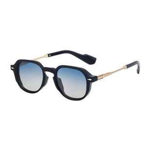 Oval Metal Small Frame Runde Sonnenbrille für Männer Frauen Retro Quadrat Uv400 2024 Unisex New Design Eyewear - Product Image 2