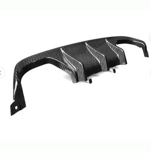 OEM kuru karbon Fiber arka ÖN TAMPON Splitter MP tarzı arka difüzör için BMW F80 M3 F82 f0m4 2014-2020 çeki kanca cut-çıkışları yeni - Product Image 4