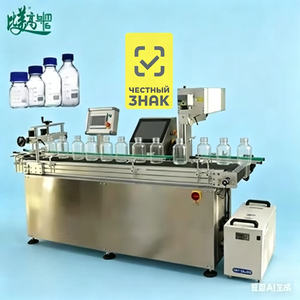 Máquina Codificadora UV de Alta Velocidad, Sistema Automático de Separación y Transporte de Tapas de Botellas, Sistema de Lectura de Códigos, Sistema de Visión con Refrigeración por Agua, Compatible con Rusia - Product Image 1