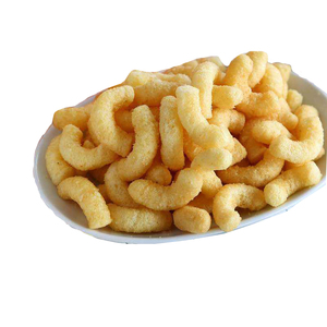 Línea de producción de aperitivos inflados Máquina para hacer rizos inflados de maíz Línea de producción de maíz rellena con núcleo - Product Image 5