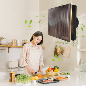 Extractor de Aire de Alta Velocidad para Cocina, Ventilador Decorativo de Panel de 100 mm / 4 Pulgadas, Ventilador de Aire Fresco con Sensor de Control - Product Image 2
