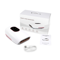 Nouveau Masseur de Mains et Doigts à Air Comprimé Breveté 2026 OEM ODM avec Compression Chauffante, Batterie 2500 mAh, Autonomie de 2 Heures et Fonction Musicale