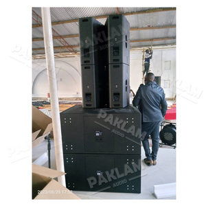 Hệ thống âm thanh loa siêu trầm kép <span class=keywords><strong>15</strong></span> inch 2400W với loa mảng dòng đầy đủ 12 inch 1000W - Product Image 4