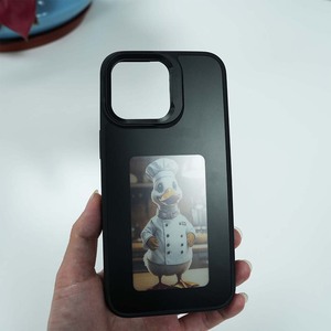 Custodia per <span class=keywords><strong>telefono</strong></span> JOYPORODO B234 opaca NFC E-ink fai da te per iPhone 11 12 13 14 15 16 Pro Max <span class=keywords><strong>con</strong></span> supporto per obiettivo - Product Image 6