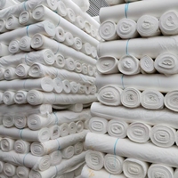 Tissu Pongee 75D 190T tissé croisé léger, imperméable, respirant et anti-taches 100% polyester pour vêtements et doublures de maison