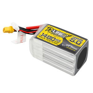 Tattu R-Line V5.0 1480mAh 6S 150C 22.2V Lipo Battery-High <span class=keywords><strong>Voltage</strong></span> 22.2V 6S 1480mAh 150C LiPo Pack עם תקע XT60 - Product Image 3