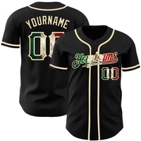 Vente en gros d'uniformes de baseball, design gratuit, chemise de baseball pour hommes, maillot de baseball personnalisé