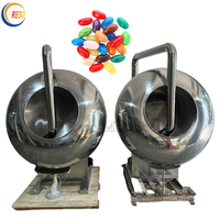 Machine Automatique à Rouleaux pour Enrobage de Cacahuètes Caramélisées, Petite Enrobeuse de Cacahuètes au Caramel