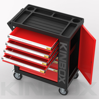 KINBOX Chariot à outils professionnel avancé pour atelier