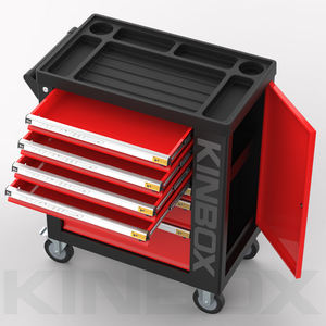 KINBOX Advanced Durable American Professional Workshop Garage Boîte <span class=keywords><strong>à</strong></span> <span class=keywords><strong>outils</strong></span> avec chariot <span class=keywords><strong>à</strong></span> <span class=keywords><strong>outils</strong></span> Boîte <span class=keywords><strong>à</strong></span> <span class=keywords><strong>outils</strong></span> - Product Image 4