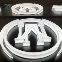 Enseigne personnalisée avec Logo 3D en acrylique pour magasin en plein air