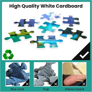 <span class=keywords><strong>Puzzle</strong></span> en carton personnalisé sur mesure, 500 pièces, jouet éducatif DIY, <span class=keywords><strong>paysage</strong></span> pour adultes - Product Image 3