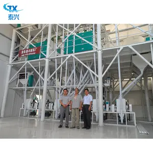 โรงงานผลิตแป้งข้าวสาลีอัตโนมัติในปากีสถาน60 TPD Atta Chakki Plant