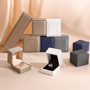 Zebopak Wholesale Luxury Jewelry <strong>Box</strong> Custom PU Leather Jewelry Packaging Bangle Earring Bracelet Necklace <strong>Ring</strong> <strong>Box</strong> Jewelry <strong>Box</strong> - Product Image 1