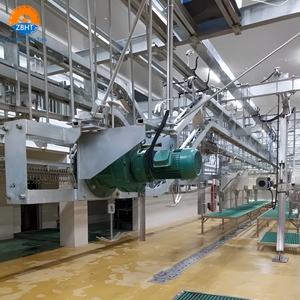 Ligne complète d'abattage de moutons, convoyeur automatique pour l'abattage des agneaux, équipement de traitement <span class=keywords><strong>halal</strong></span> des chèvres, ligne d'abattage de moutons - Product Image 1