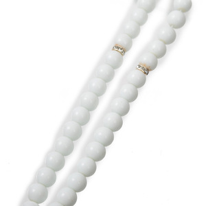 Nouveau design, collier de prière musulman en verre agate de 33 perles de 10 mm, pendentif élégant et charmant, autres styles ethniques - Product Image 4