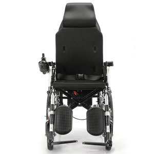 2025 sedia a rotelle motorizzata pieghevole più venduta con batteria opzionale sedia a rotelle elettrica reclinabile - Product Image 2