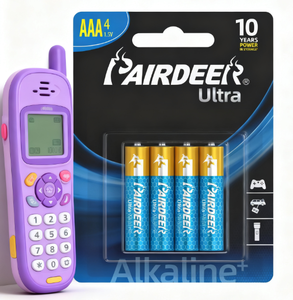 Универсальная герметичная цилиндрическая аккумуляторная батарея 1,5 В Lr03 1,96 Втч - Product Image 1