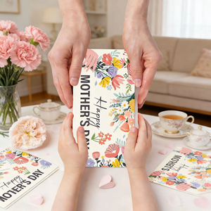 Biglietto Sorpresa per la Festa della <span class=keywords><strong>Mamma</strong></span> con Denaro Estraibile, Busta Regalo Creativa con Messaggi Sentimentali, Regali per la Festa della <span class=keywords><strong>Mamma</strong></span> - Product Image 4